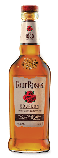 Four Roses Bourbon bottle