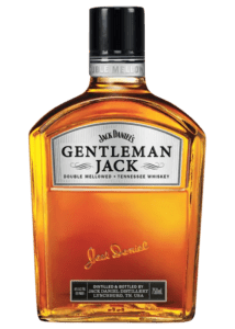 Gentleman Jack Whiskey bottle