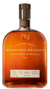 Woodford Reserve Straight Bourbon Whiskey bottle