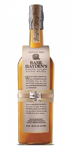 Basil Hayden's Bourbon bottle