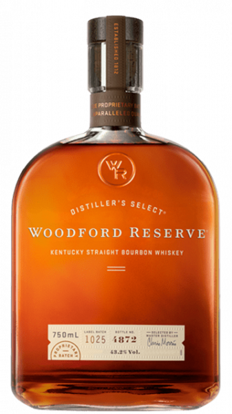 Woodford Reserve Straight Bourbon Whiskey bottle